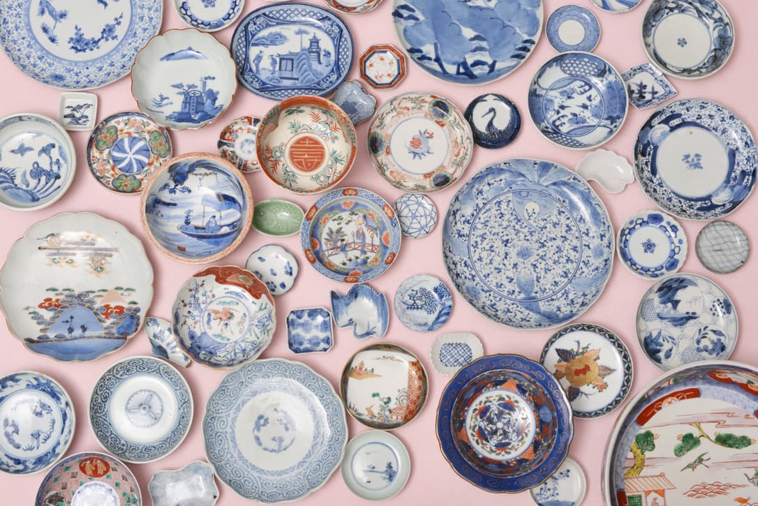 瑞の旧体での陶印いりの染め付け皿です | kensysgas.com